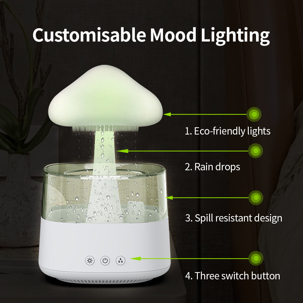 Rain Cloud Humidifier Mushroom