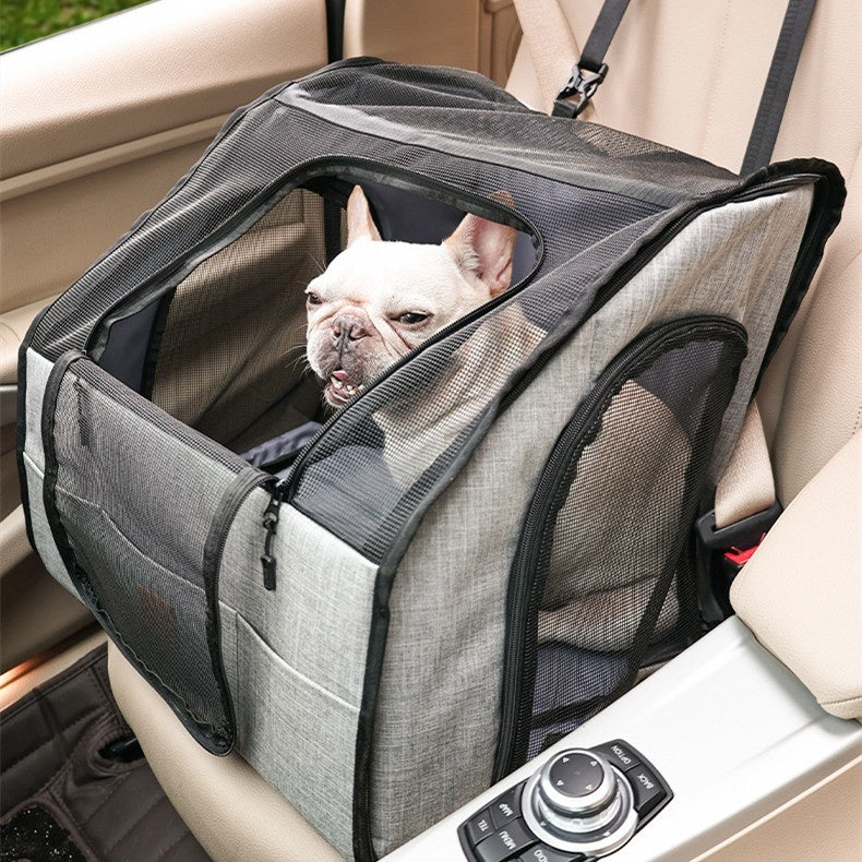 Portable Foldable Car  Pet Cage