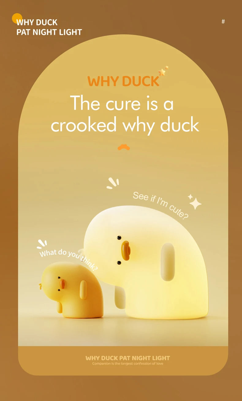 Cute Duck LED Night Light