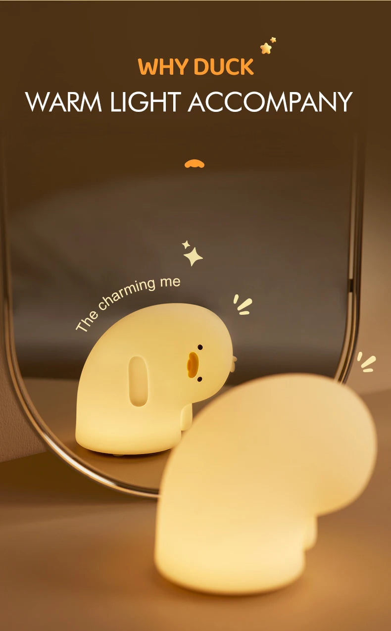 Cute Duck LED Night Light