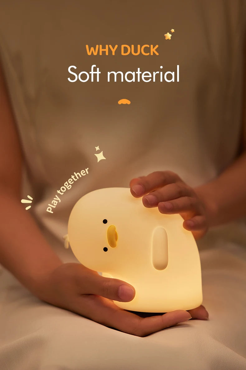 Cute Duck LED Night Light