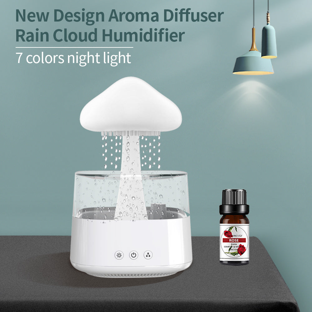 Rain Cloud Humidifier Mushroom