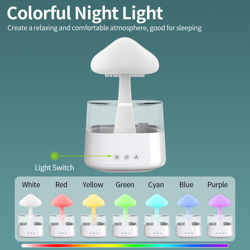 Rain Cloud Humidifier Mushroom