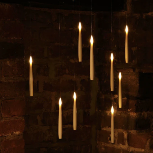 Magic Floating LED Candles with Magic Wand