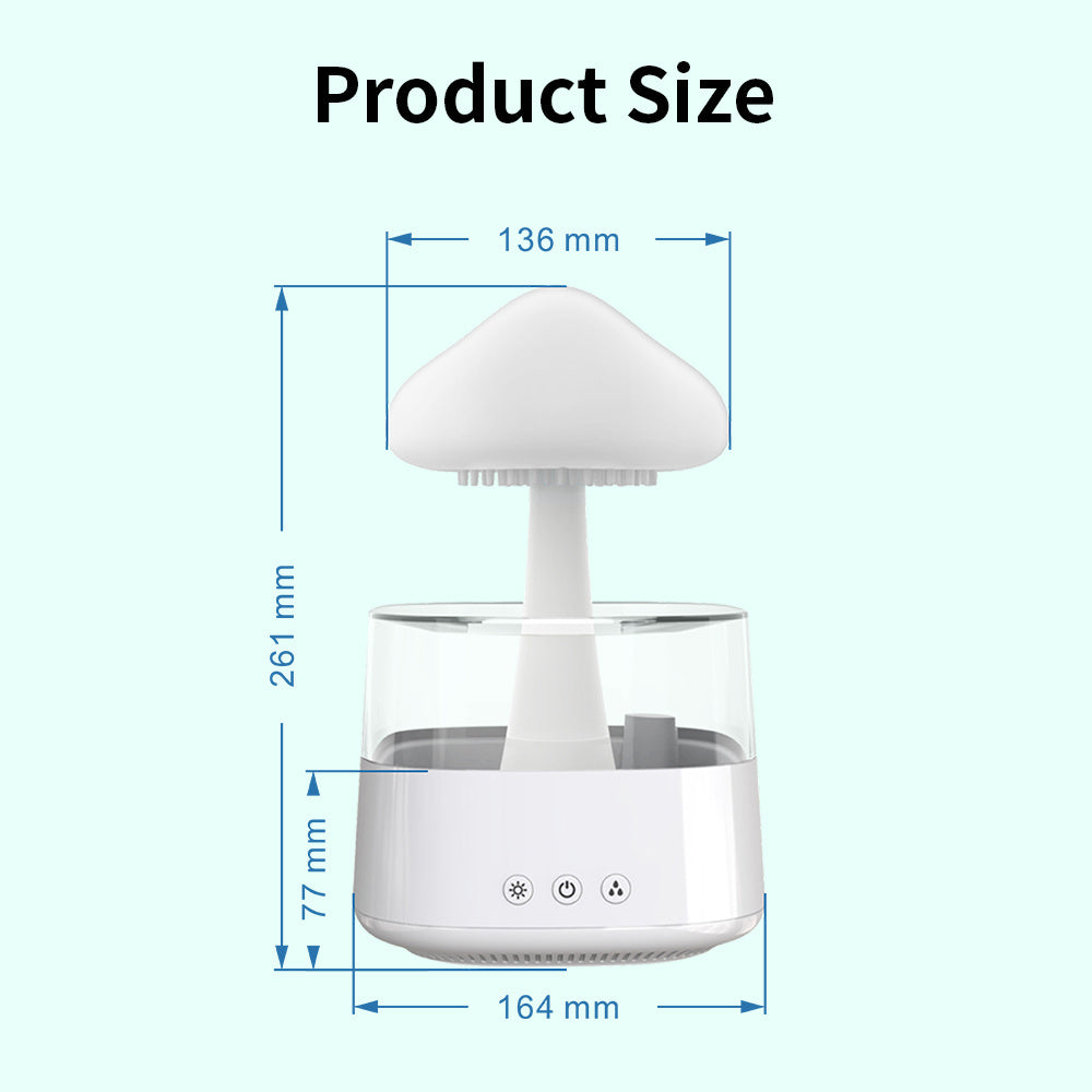 Rain Cloud Humidifier Mushroom