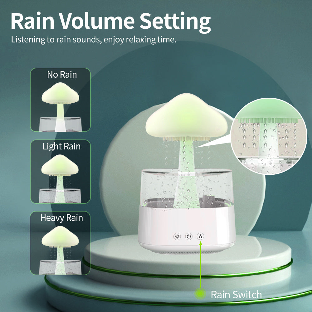 Rain Cloud Humidifier Mushroom