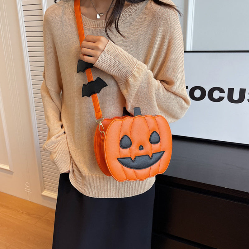 Jack-o'-Lantern Crossbody Bag