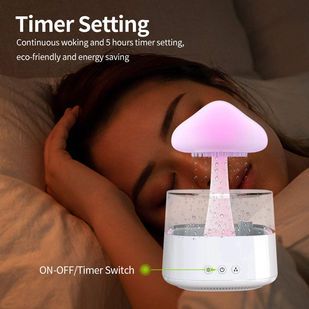 Rain Cloud Humidifier Mushroom