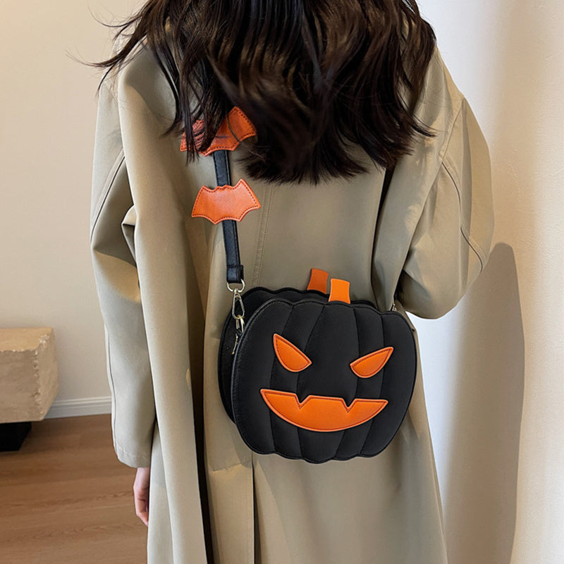 Jack-o'-Lantern Crossbody Bag