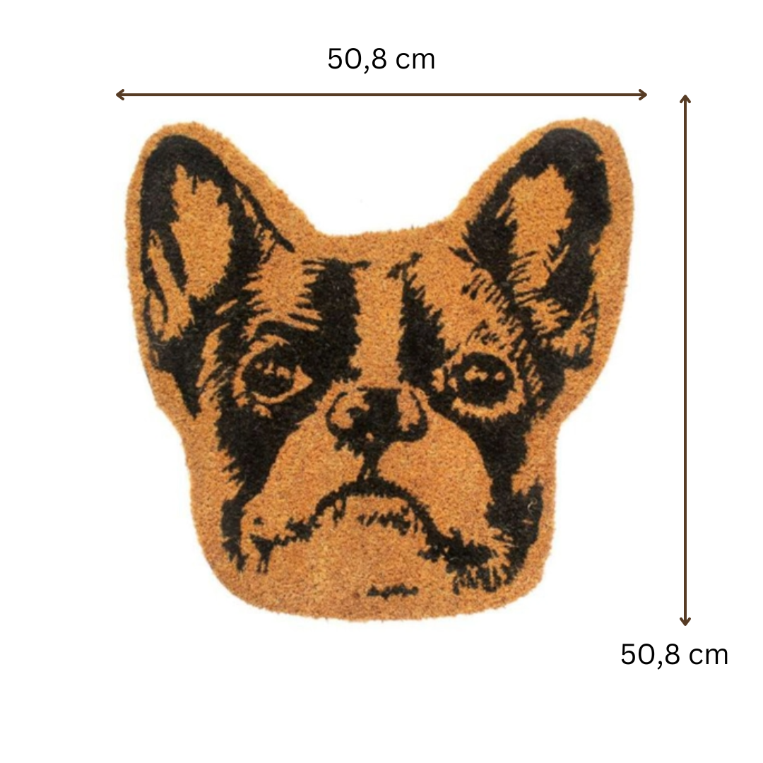 Cute Frenchie Door Mat