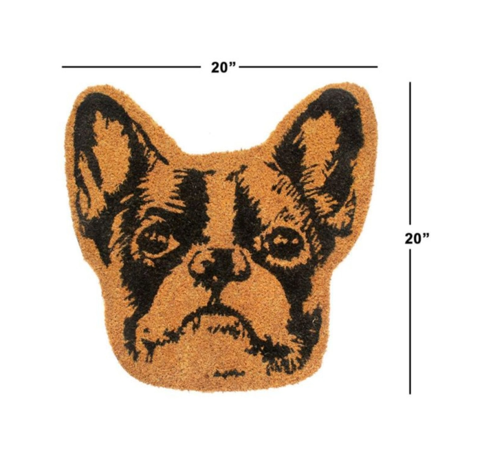 Cute Frenchie Door Mat