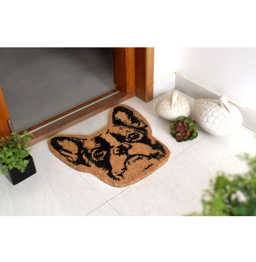 Cute Frenchie Door Mat