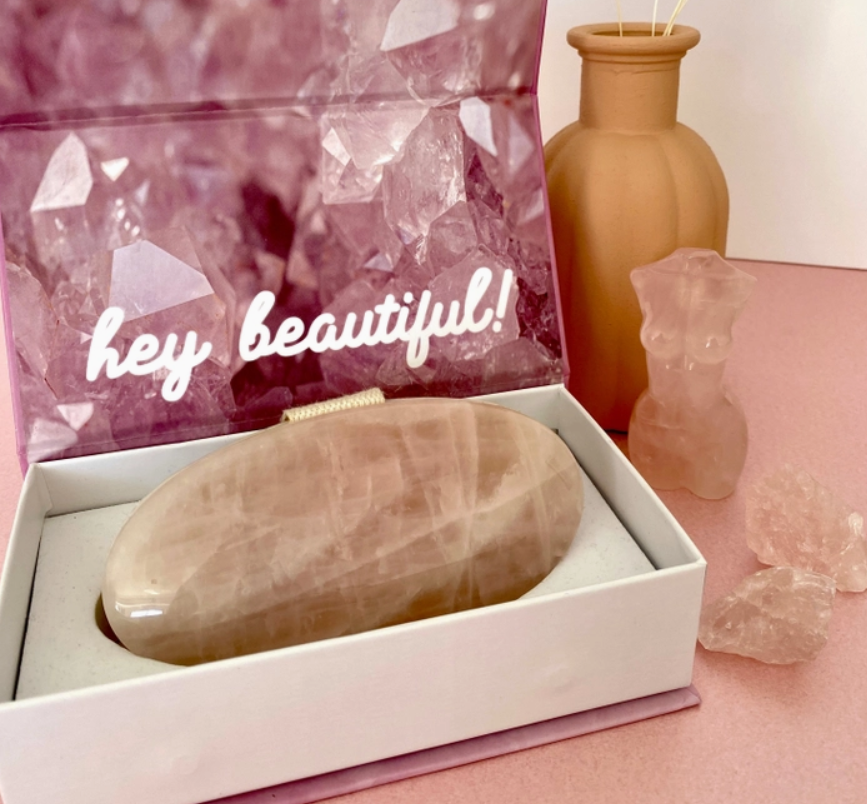 Rose Quartz Body Brush