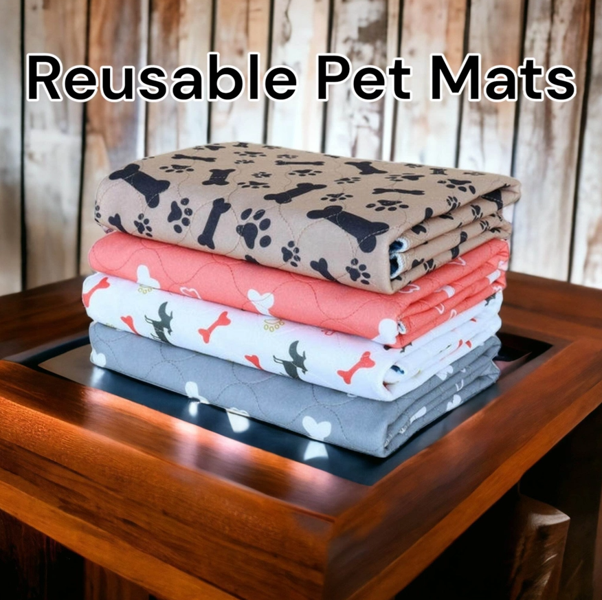 Washable 3 Layer Absorbent Pet Pads