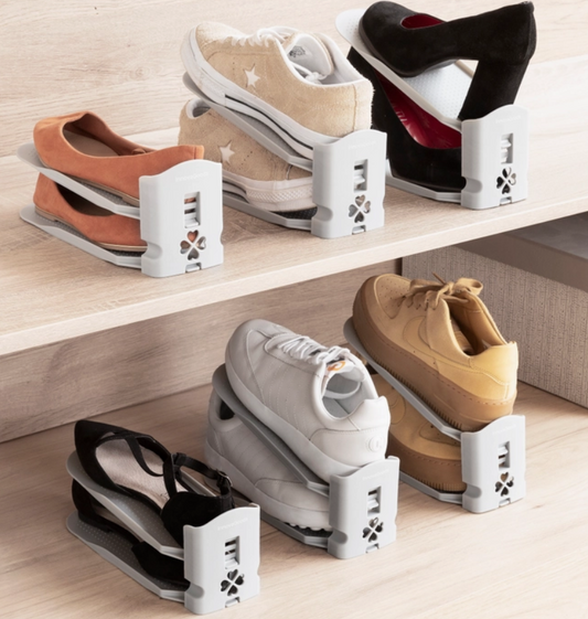 Adjustable Shoe Organiszer 6 Units